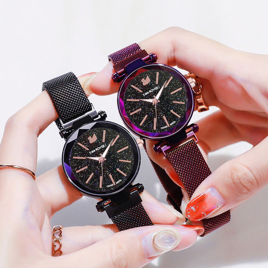 Đồng hồ dây kim loại chống rỉ thiết kế thanh lịch cho nữ | BigBuy360 - bigbuy360.vn