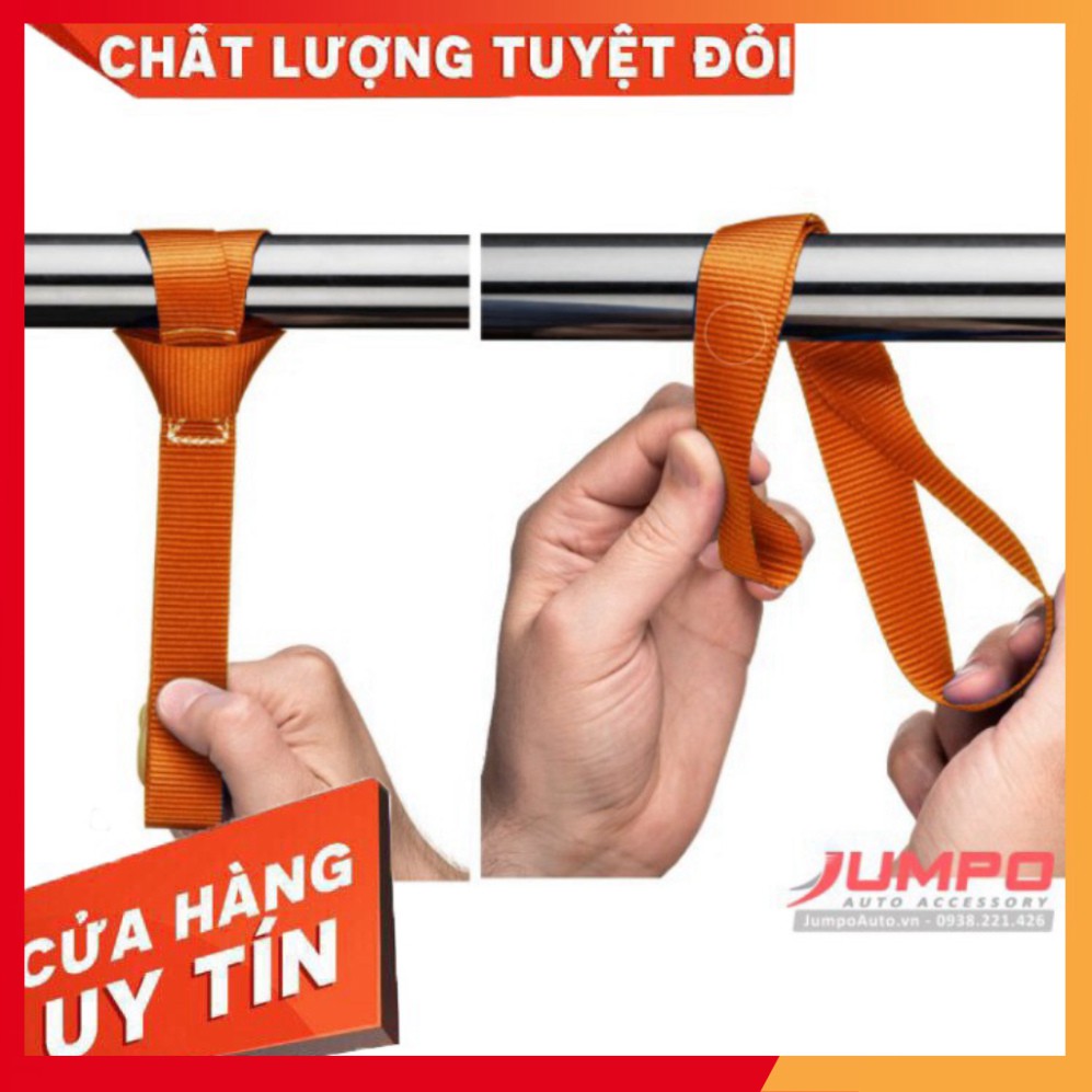 Bộ 4 dây bẹ cột hàng chở xe máy bản 2.5x35cm Liên Sơn Kho Sài Gòn