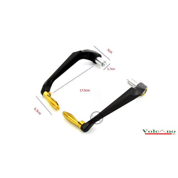 Bảo vệ tay thắng, tay phanh CNC Nguyên khối gắn các dòng xe