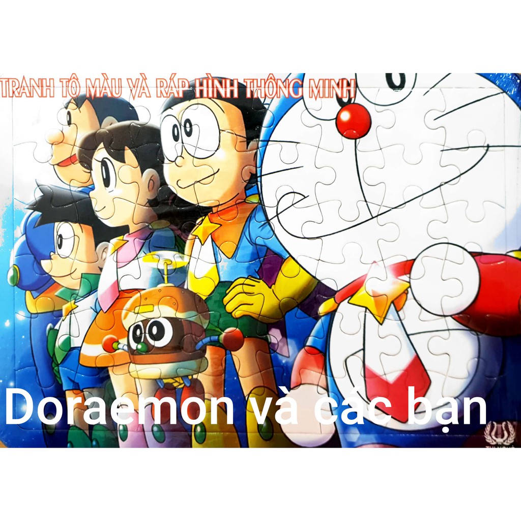 Ghép Hình Và Tô Màu - Tranh Tô Màu Và Ráp Ghép Hình Thông Minh
