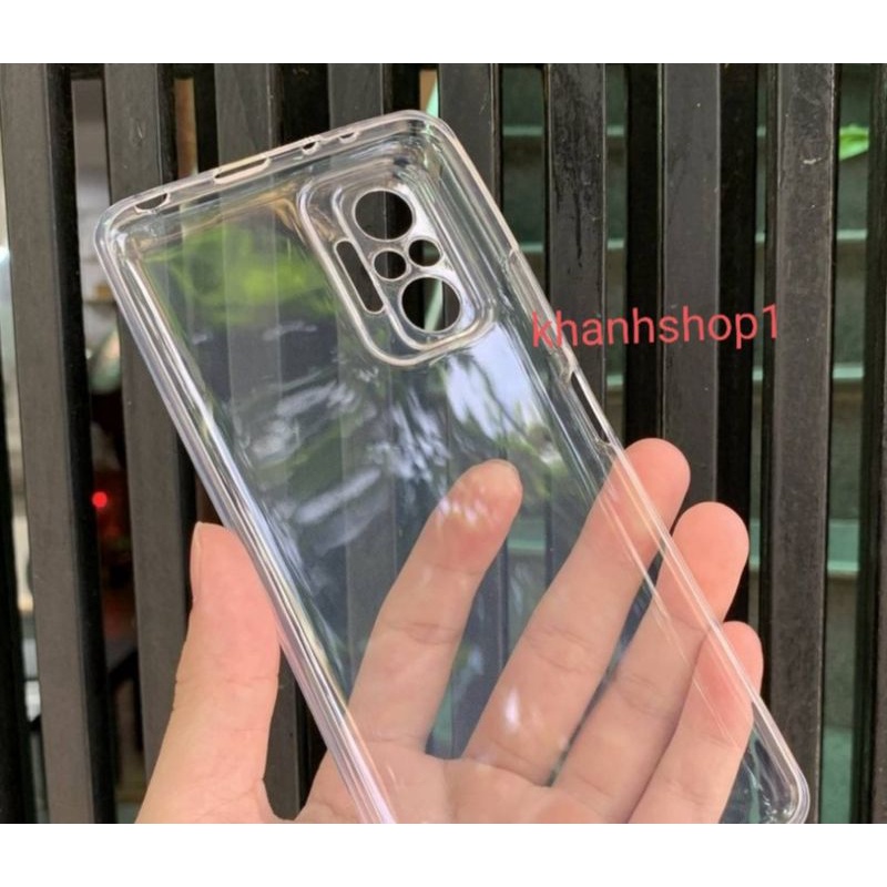 Ốp lưng silicon Gor cho Xiaomi Redmi Note 10 Pro, Redmi Note 10 Pro Max siêu mỏng, có gờ bảo vệ
