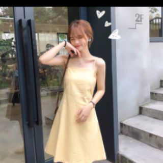 Đầm hai dây ( Hàng order )