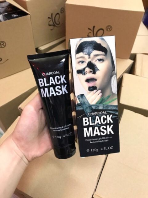 Mặt nạ lột mụn Black Mask Charcoal G303