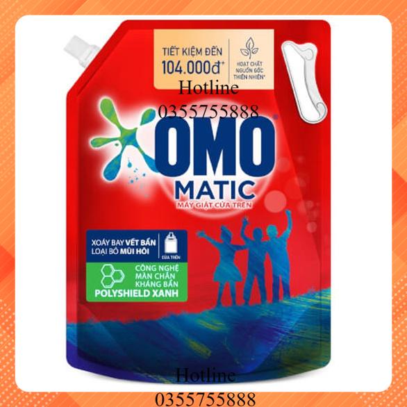 Nước giặt OMO Matic cửa trên Túi 3.9 kg