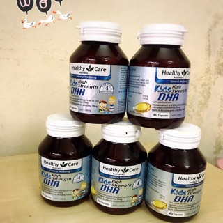 Dầu cá DHA hương chanh - Healthy care
