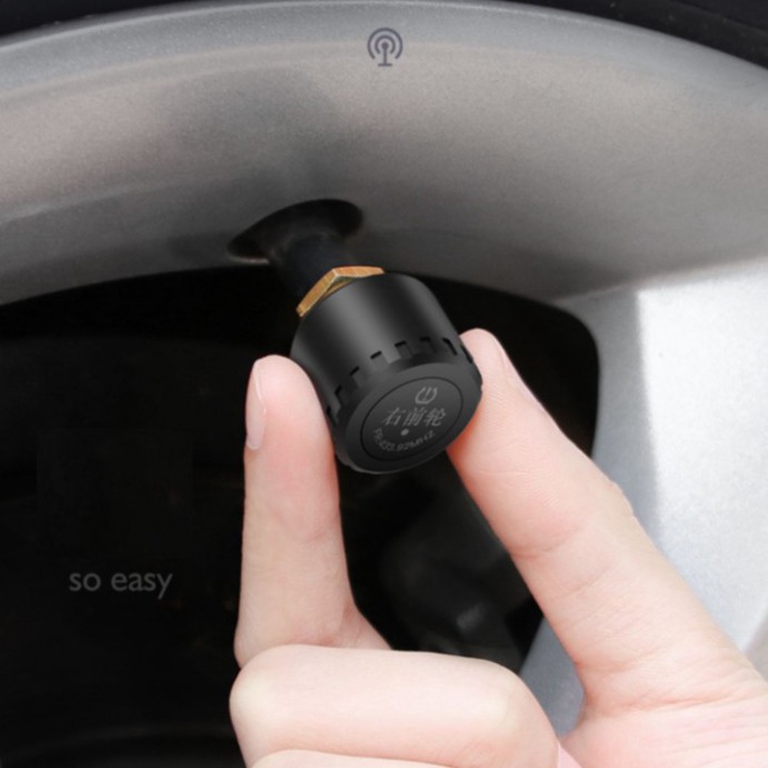 Sản phẩm Bộ Cảm Biến Đo Áp Suất Lốp Xe Hơi, Ô Tô Van Ngoài TPMS ETP037 chống nước IP67 - Bảo hành 12 tháng .