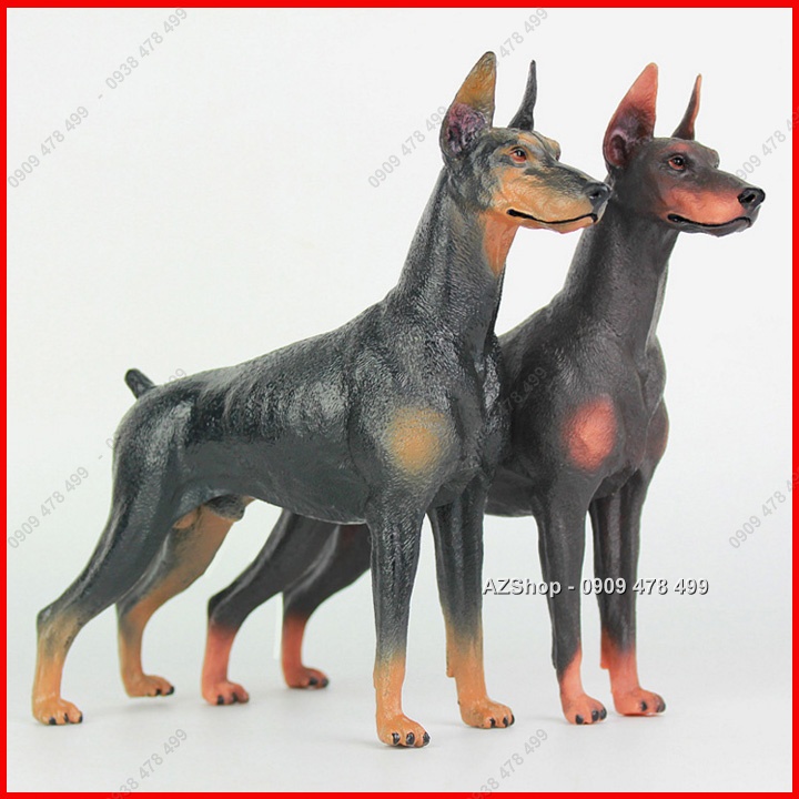 Mô Hình Chó Giữ Nhà Dáng Đẹp Doberman - 4686.1