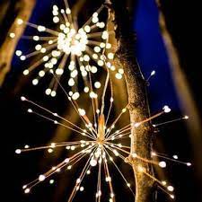 CỰC HOT Bộ 5 Chùm Đèn Led Vàng - Nhiều Màu, Pháo Hoa firework   - Trang trí tết, noel - Loại đẹp