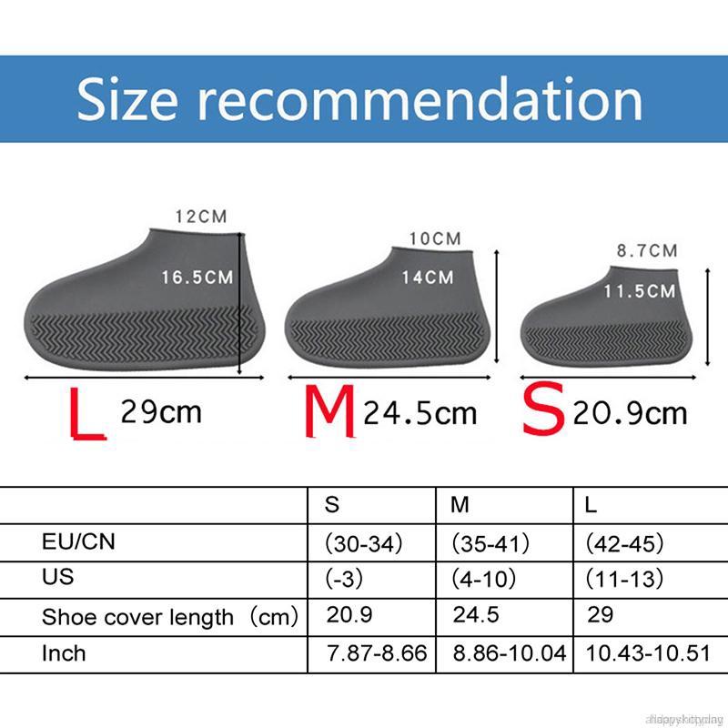 Silicone Bọc Giày Đi Mưa Bằng Silicon Chống Mòn Có Thể Tái Sử Dụng