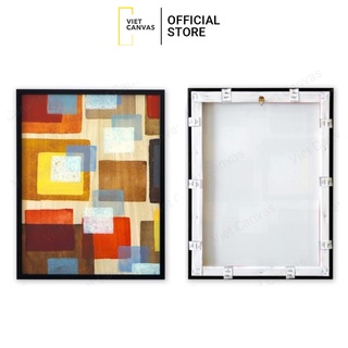 Khung Tranh Canvas Trang Trí VIETCANVAS, Tranh Treo Tường Không Khoan Tường Có Kèm Đinh Và Móc Treo