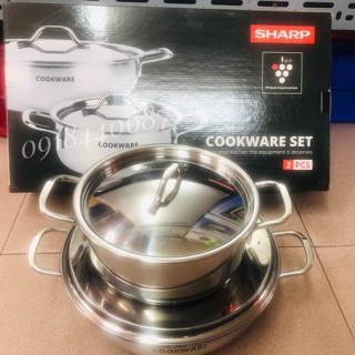 BỘ NỒI SHARP INOX 430 PR-J03