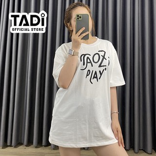 Áo thun Unisex TADI tay lỡ form rộng nam nữ T35