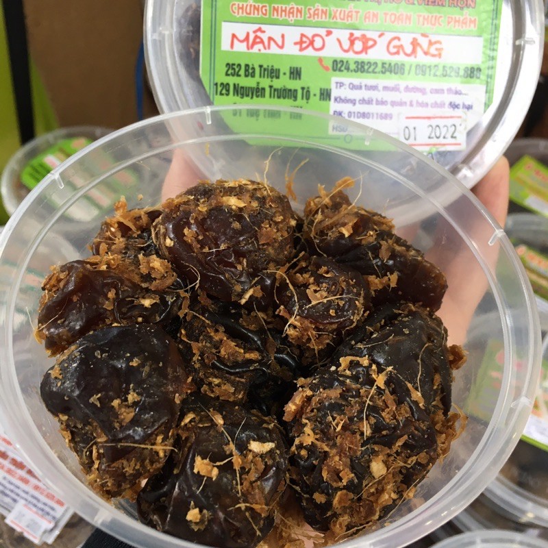 Ô mai Bà Thu các vị chanh, quất, đào, xí muội, me, sấu