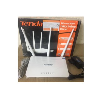 Phát Wifi 4 ăng-ten Tenda F6