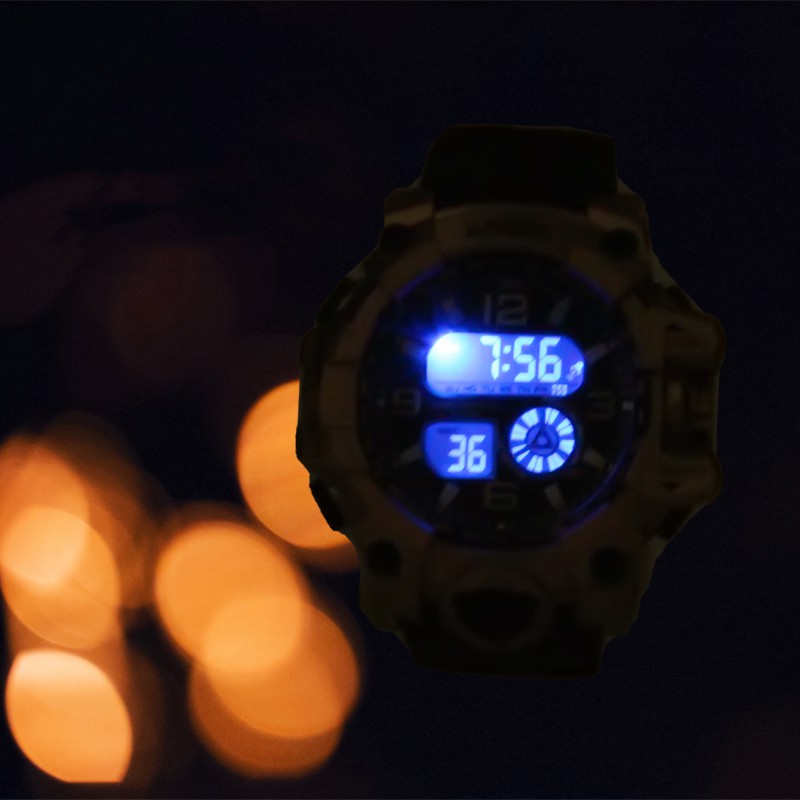 Đồng hồ điện tử  nam  SPORT N100 Đồng hồ sinh viên đủ các chức năng xem giờ báo thức ,lịch tuần, bấm giờ dây silicon | BigBuy360 - bigbuy360.vn