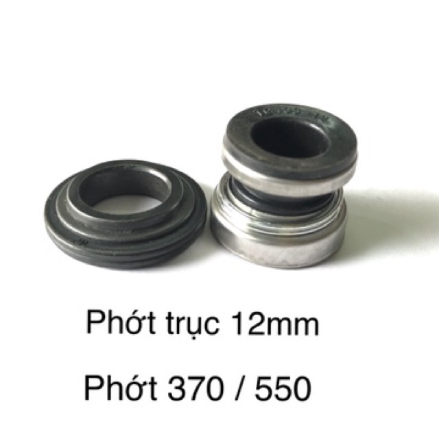 Phớt máy bơm nước có trục 12 mm (phớt dạng lò xo)