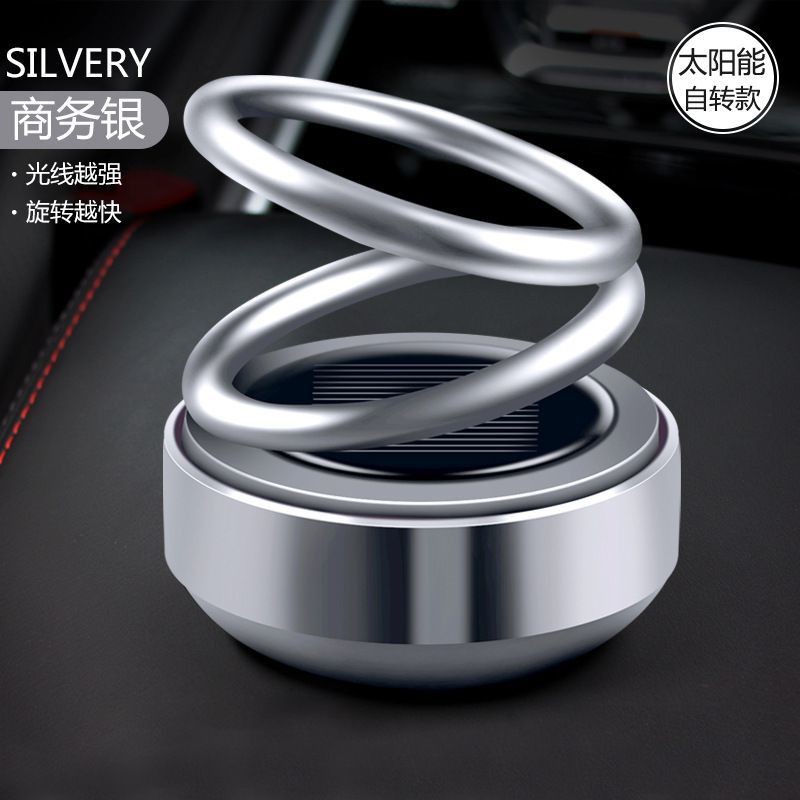 Nước Hoa Dạng Vòng Đôi Xoay Sử Dụng Năng Lượng Mặt Trời Sáng Tạo Trang Trí Xe Hơi