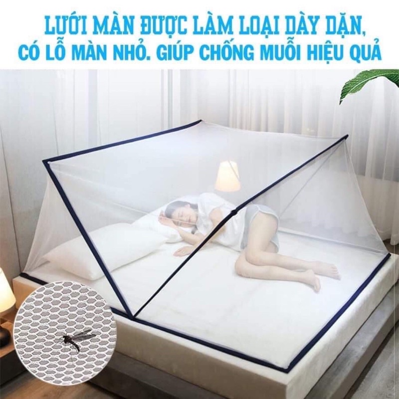 màn mùng chụp xếp gọn thông minh mẫu mới giá rẻ