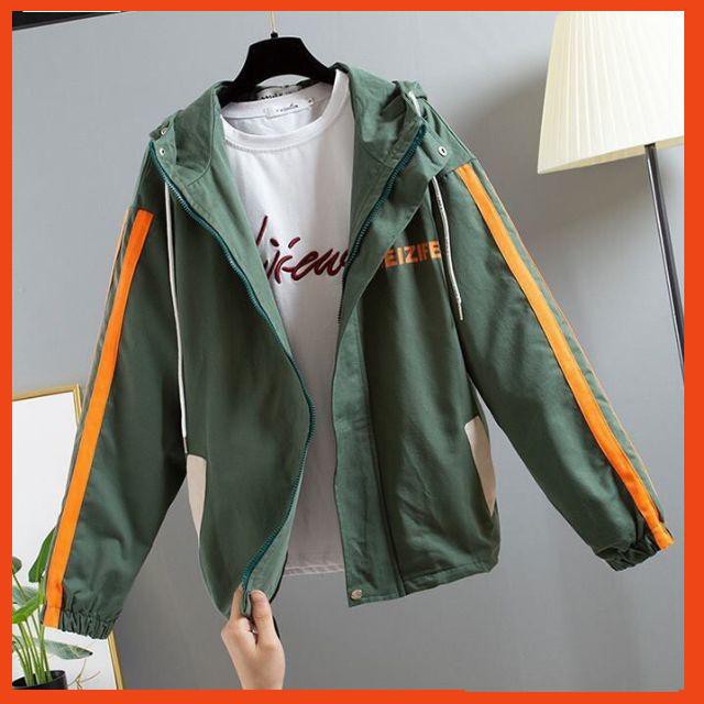 (khuyến mãi ) Áo khoác kaki form rộng mix màu cực chất, kèm hình thật mẫu mặc