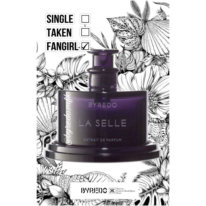 Mẫu thử nước hoa BYREDO LA SELLE EDP Tester 5ml/10ml/20ml | BigBuy360 - bigbuy360.vn
