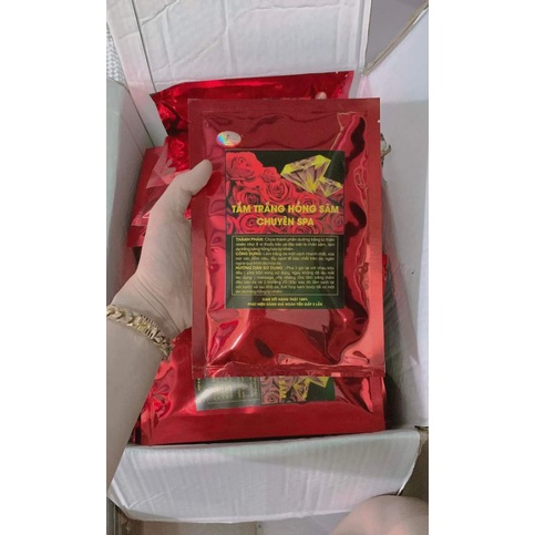 Tắm trắng hồng sâm