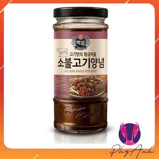 Sốt ướt thịt bò nướng Hàn Quốc Beksul 500G