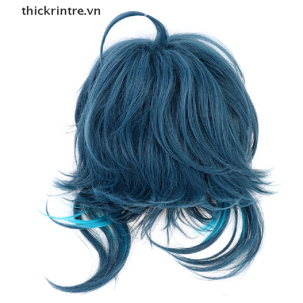 [Hàng mới về] Tóc giả màu xanh lá 40cm dùng cho cosplay