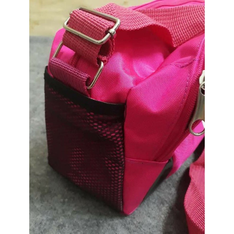 Túi tập gym nam nữ đỏ đô kèm video