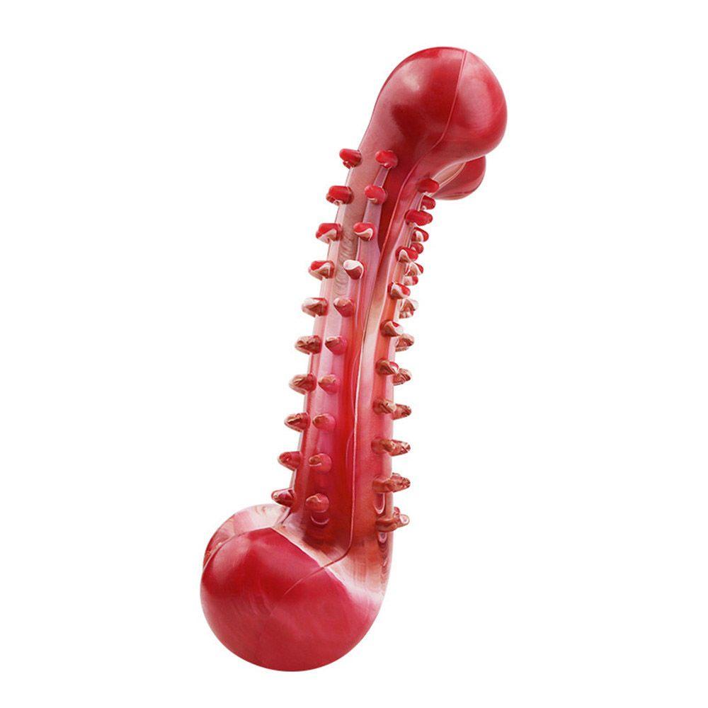 YNATURAL Bàn Chải Đánh Răng Chống Cắn Hình Khúc Xương Cho Thú Cưng