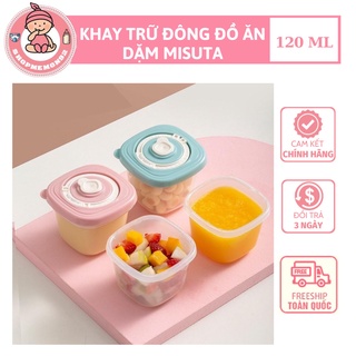 Hộp trữ đông, trữ đồ ăn dặm thức ăn cho bé Misuta