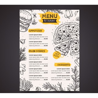 menu bán hàng