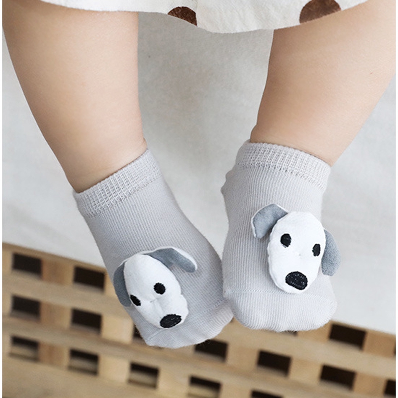 Vớ Cotton Chống Trượt Cho Bé