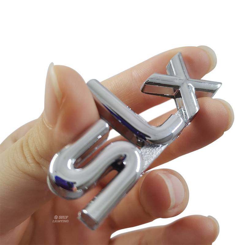 1 Miếng Dán Chữ Srx Bằng ABS Trang Trí Cốp Sau Xe Hơi Chevrolet SLX