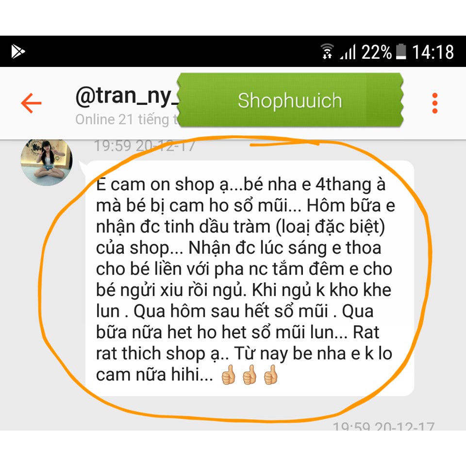 COMBO 02 CHAI TRÀM NGUYÊN CHẤT 100ML