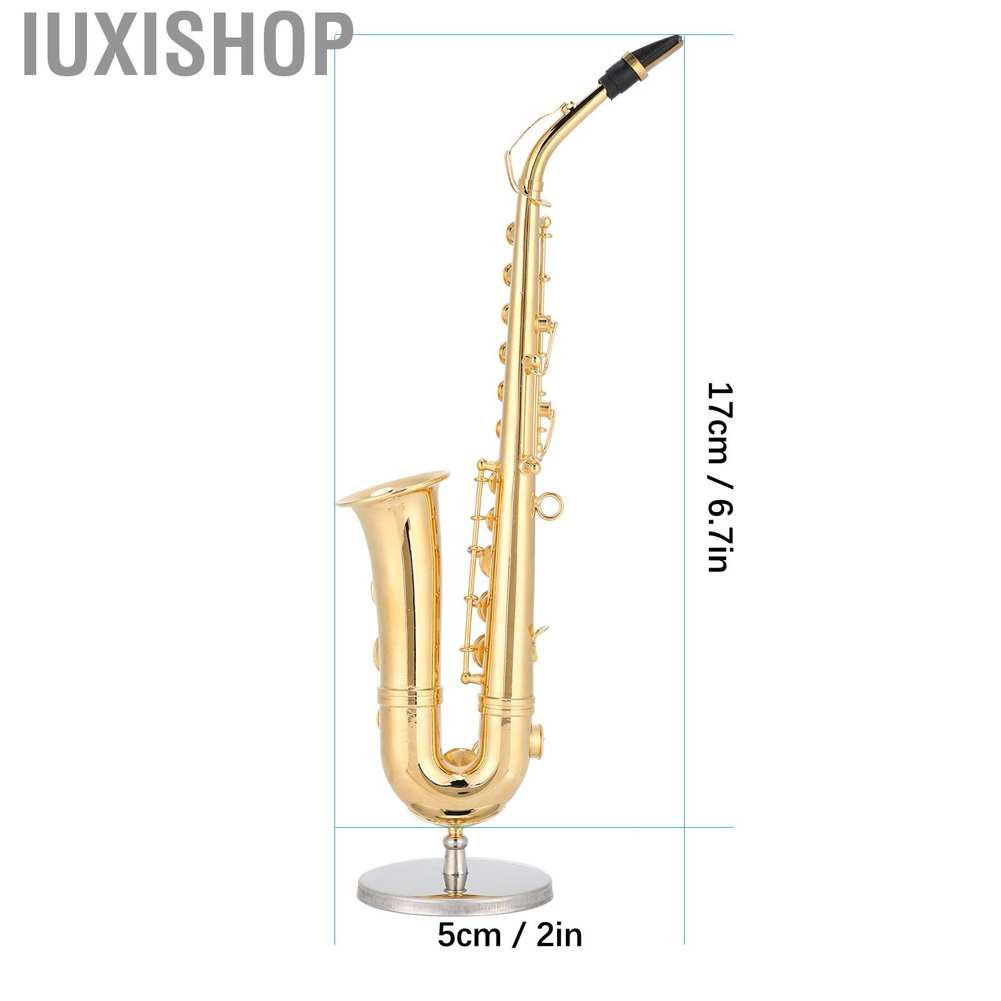 Kèn Saxophone Mini Kèm Đế Trang Trí