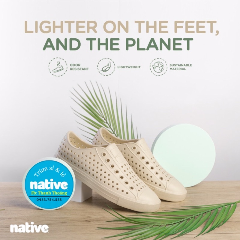 Giày nhựa Native cho Nam