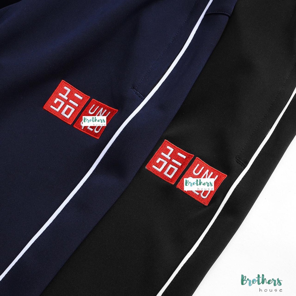 |Cao cấp| Đồ bộ thể thao U.n.i.qlo, vải cotton cực mát,lên dáng khỏi chê, nam nữ mặc cặp đẹp lắm nha