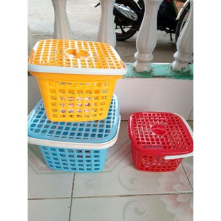 rổ nắp có quai xách (3 size)