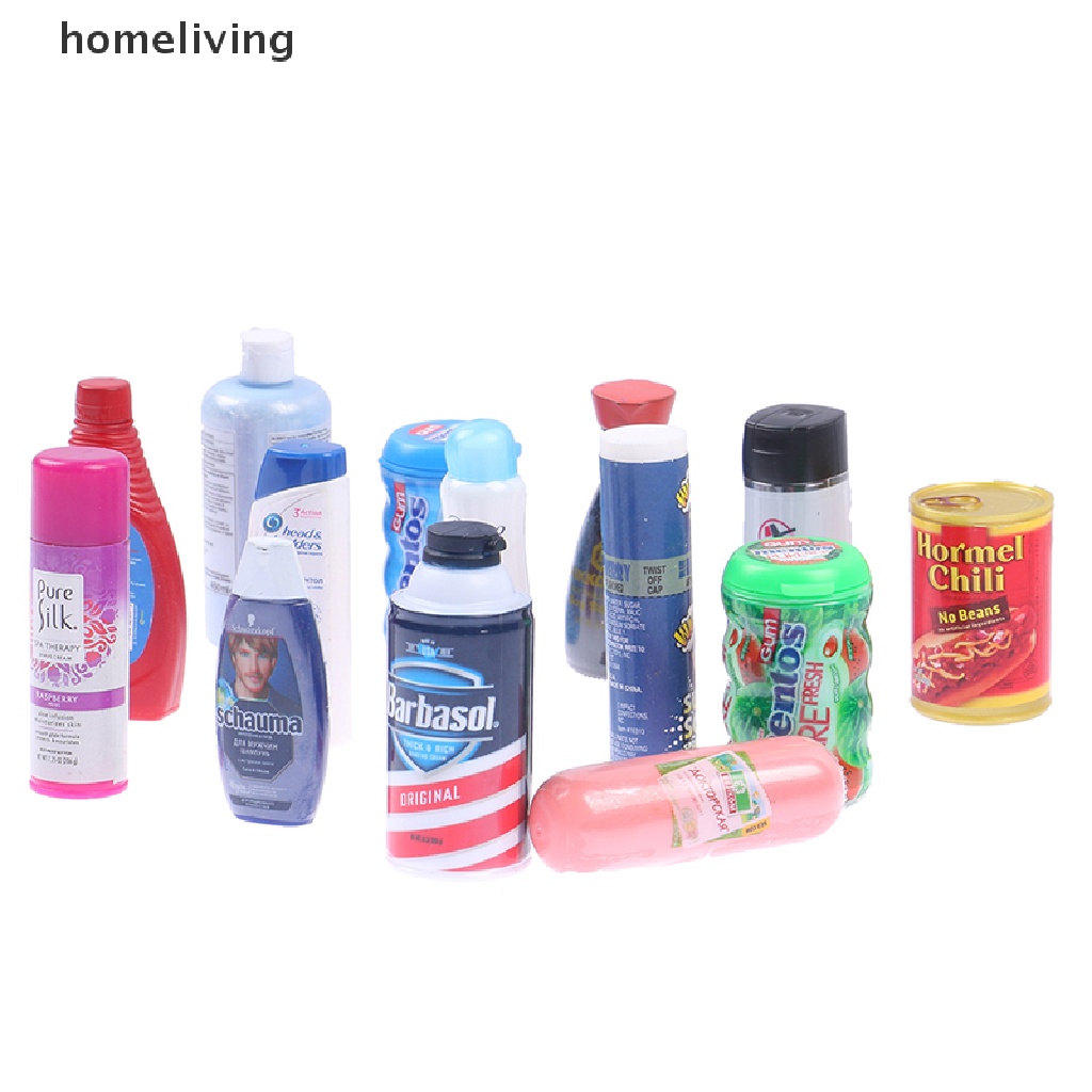 Homeliving Mô Hình Siêu Nhân Đồ Chơi Thu Nhỏ Chai Và Lon Nước Phong Cách Ngẫu Nhiên