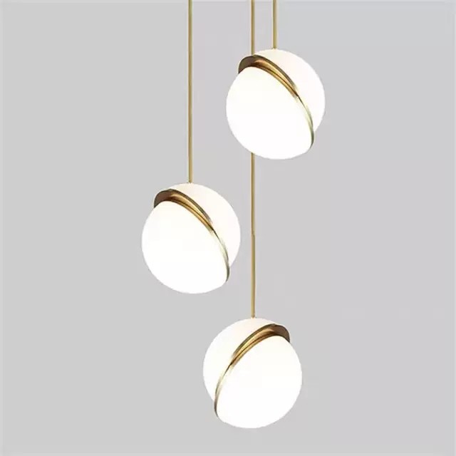 Đèn thả tròn cách điệu - tặng kèm bóng led 7W