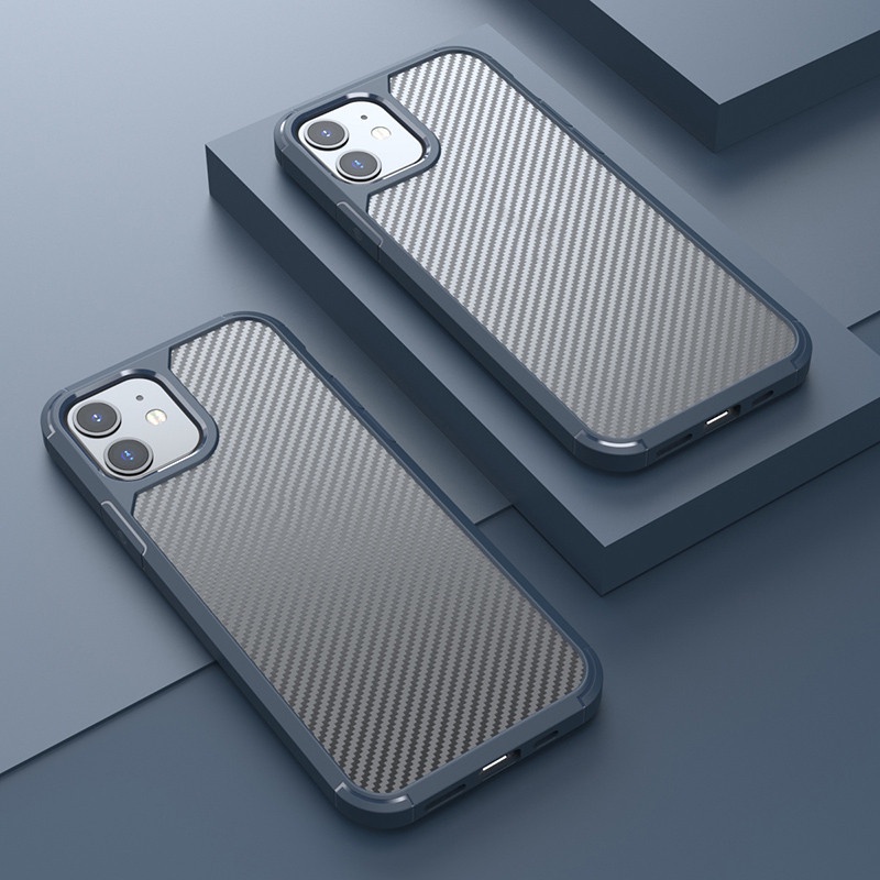 Ốp Điện Thoại Sợi Carbon Chống Sốc Cho iphone 12 pro max iphone 11 pro 14 plus xs max xr x 7 8 plus SE 2020 12