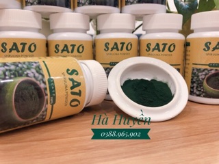Bột tảo Xoắn Sato NB - Cấy Tảo Nano 100g