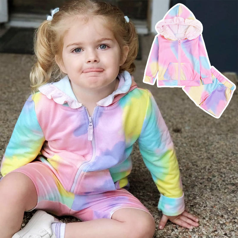 Set Đồ Thể Thao 2 Món Phong Cách Hàn Quốc Cho Bé