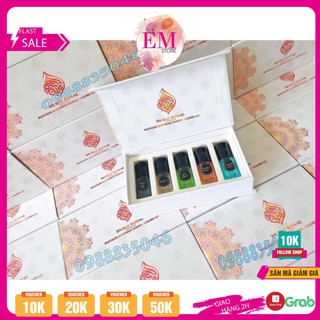 🔥 [ MẪU MỚI 2020 ] - SET dùng thử 5 chai tinh dầu nước hoa DUBAI mini 3ml