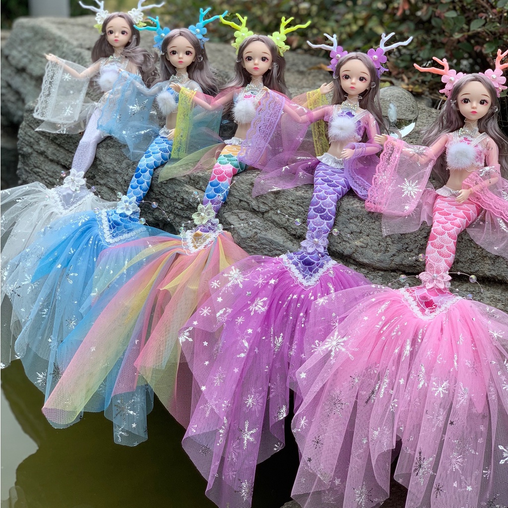 Búp Bê Nàng Tiên Cá Đồ Chơi Cho Bé