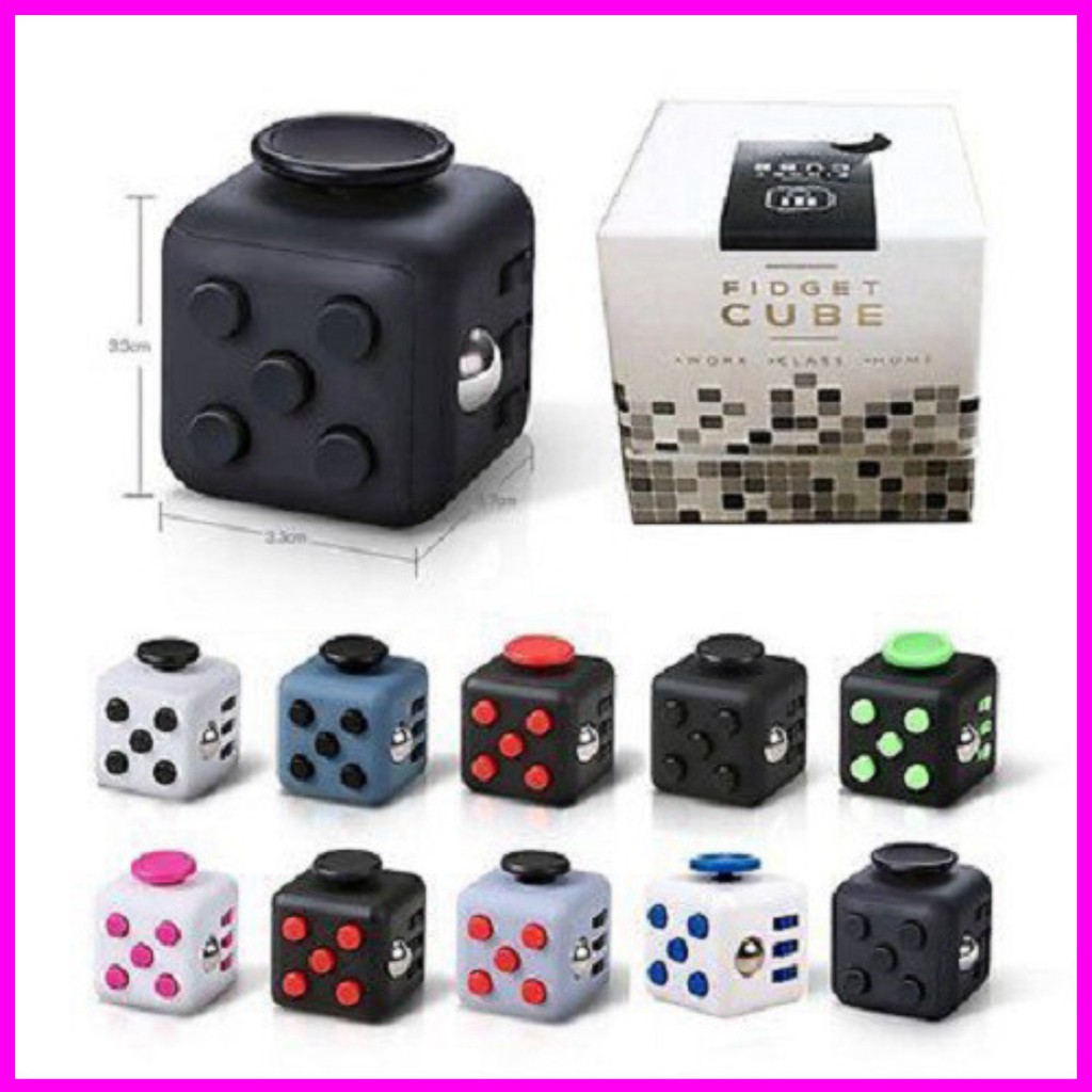 Fidget Cube - công cụ thần hiệu giúp tập hợp công tác