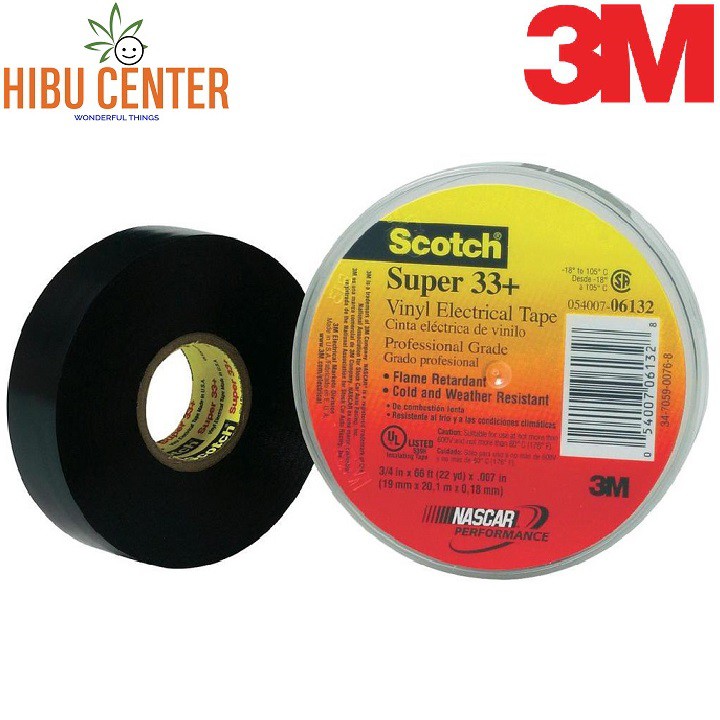 Cuộn băng keo cách điện 3M 33+