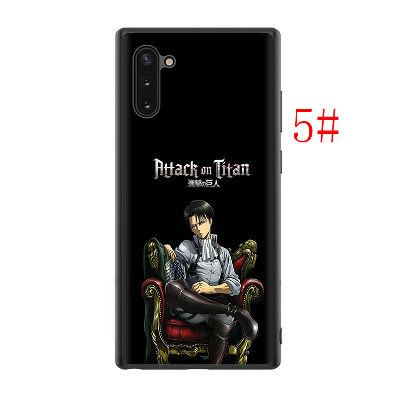 Ốp Lưng Silicone Mềm In Hình Attack On Titan Cho Samsung A10 A10S A20 A20S A20E A30 A30S A40 A40S A50 A50S A60