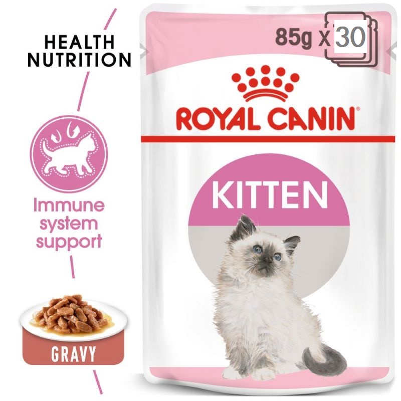 Combo 30 gói Royal Canin Gravy các loại cho mèo 85g