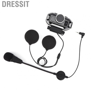 Dressit Motorcycle Helmet Bluetooth Headset with Microphone Smart Noise Reduction Sports FM